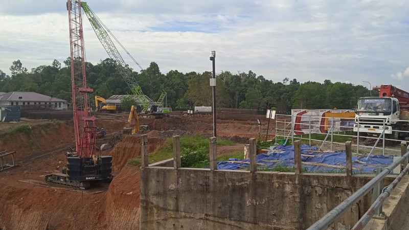 Tingkatkan Konektivitas Menuju Kawasan IKN Nusantara, Kementerian PUPR Bangun Jembatan Duplikasi Bentang Pendek Pulau Balang. (Dok. Biro Pers Kementerian PUPR)