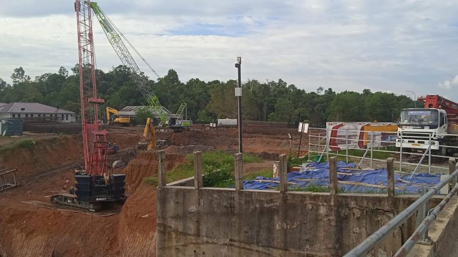 Tingkatkan Konektivitas Menuju Kawasan IKN Nusantara, Kementerian PUPR Bangun Jembatan Duplikasi Bentang Pendek Pulau Balang. (Dok. Biro Pers Kementerian PUPR)