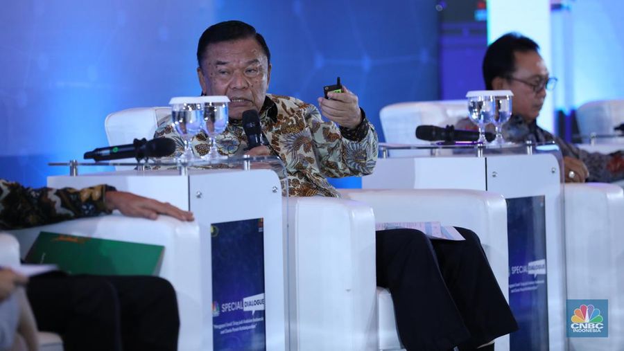Ketua Dewan Minyak Sawit Indonesia, Sahat Sinaga dalam acara