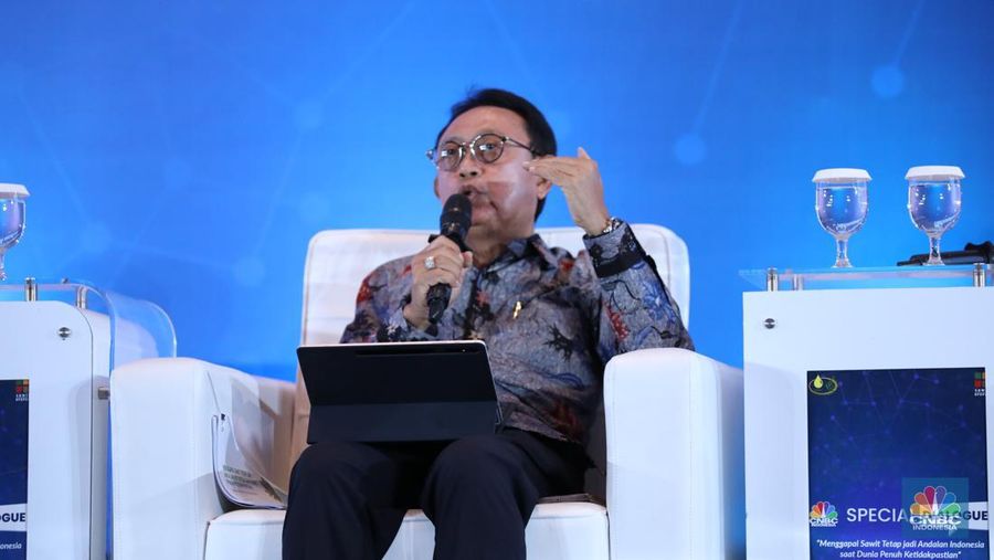 Ketua Umum Gabungan Pengusaha Kelapa Sawit Indonesia (GAPKI), Eddy Martonodalam acara