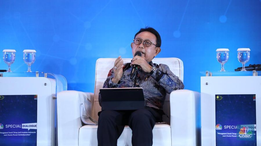Ketua Umum Gabungan Pengusaha Kelapa Sawit Indonesia (GAPKI), Eddy Martonodalam acara