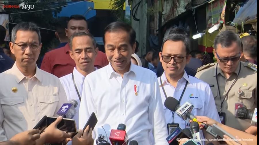 Presiden RI, Jokowi (CNBC Indonesia/Emir Yanwardhana)