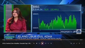 Sambut Libur Panjang Iduladha, Transaksi Sepi & IHSG Rebound