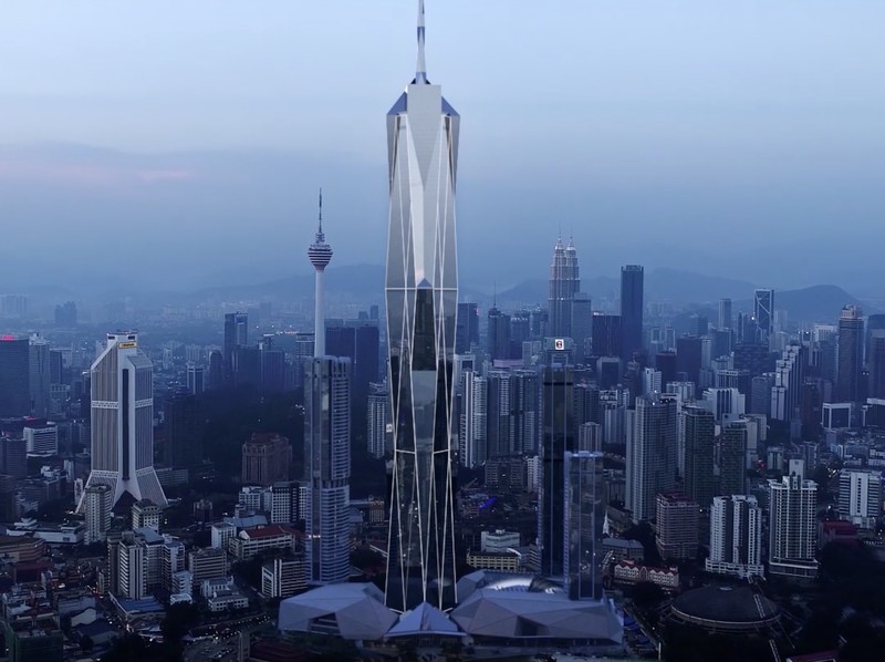 Gedung Merdeka 118 Malaysia di Kuala Lumpur. (Dok. PNB)