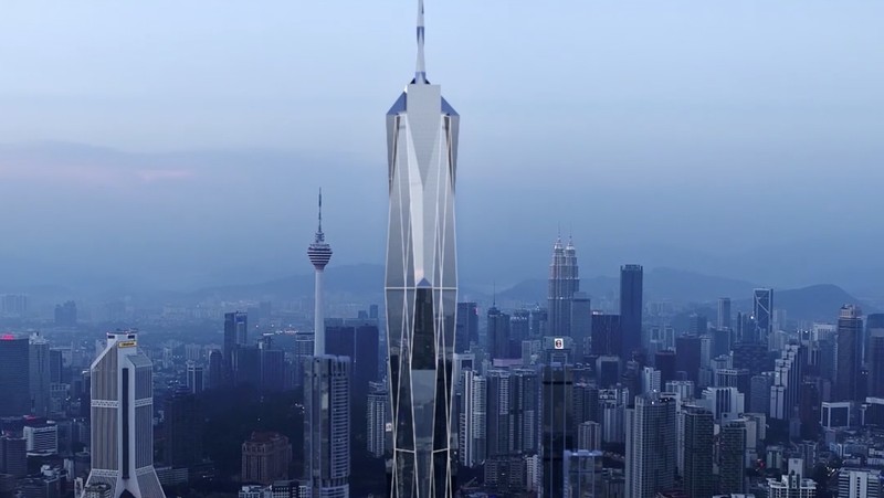 Gedung Merdeka 118 Malaysia di Kuala Lumpur. (Dok. PNB)