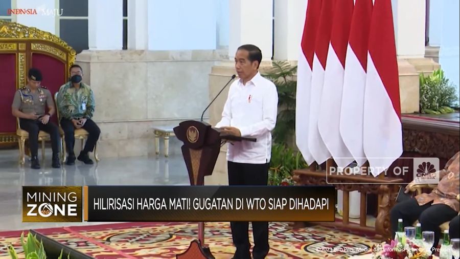Hilirisasi Harga Mati! Gugatan di WTO Siap Dihadapi (CNBC Indonesia TV)