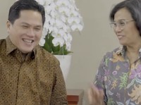 Erick Thohir Sambangi Kantor Sri Mulyani Bahas Pildun U-17