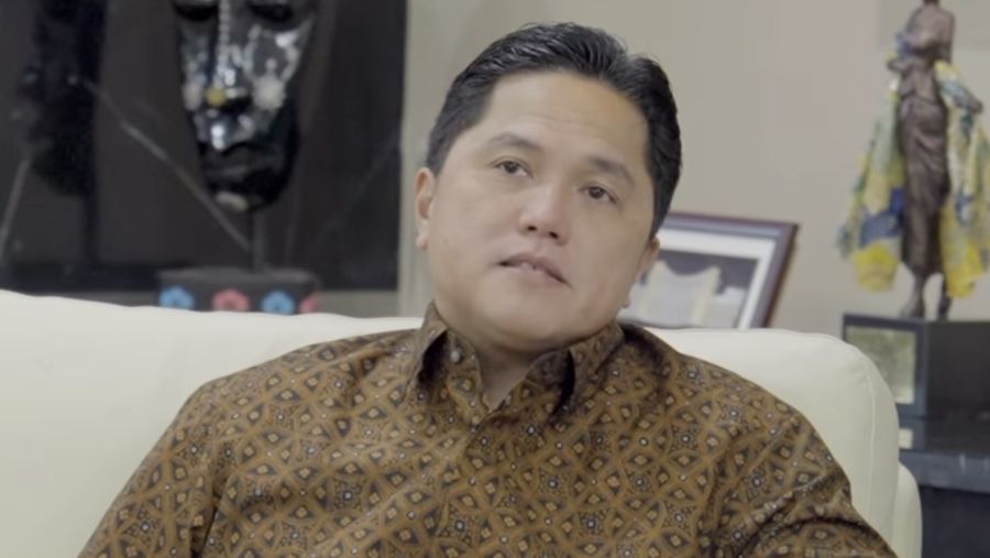 Pertemuan kementerian Keuangan Sri Mulyani dengan Ketua Umum PSSI Erick Thohir. (Tangkapan Layar Instagram @smindrawati)