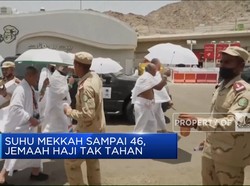 Video: Puncak Haji, Suhu Mekkah Mencapai 46 Derajat Celsius