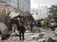 Brutal! Rudal Rusia Hancurkan Restoran di Ukraina, 8 Tewas