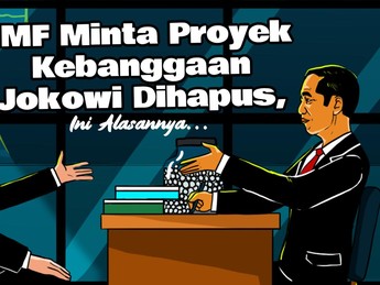 IMF Minta Proyek Kebanggaan Jokowi Dihapus, Ini Alasannya...