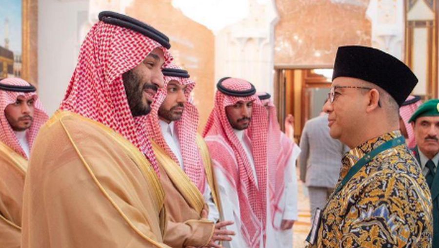 Anies Baswedan bertemu Putra Mahkota Arab Saudi Mohammed bin Salman. (Instagram/aniesbaswedan)