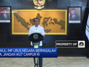 Bahlil: IMF Urus Negara Bermasalah Aja, Jangan Ikut Campur RI