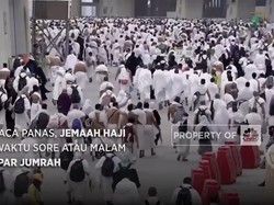 Cuaca Panas, Jemaah Haji Bisa Lempar Jumrah di Waktu Sore