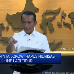 IMF Minta Jokowi Hapus Hilirisasi, Bahlil: IMF Lagi Tidur!