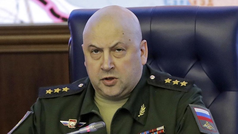 Jenderal Sergei Surovikin. (Alexei Druzhinin, Sputnik, Kremlin Pool Photo via AP/File)