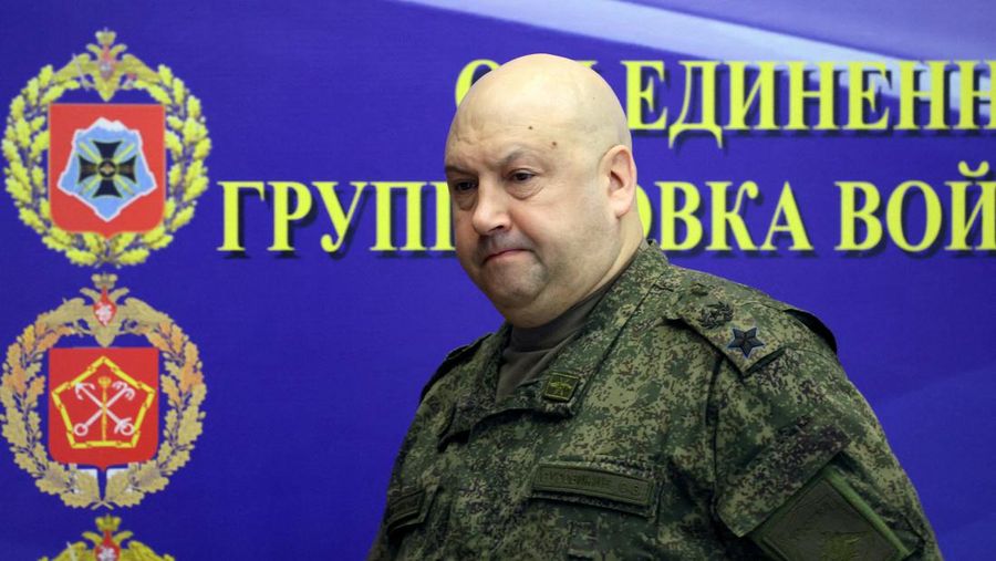 Jenderal Sergei Surovikin. (Alexei Druzhinin, Sputnik, Kremlin Pool Photo via AP/File)