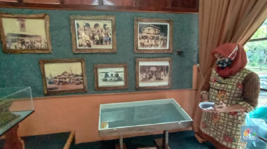Museum kretek yang menyimpan patung replika Nitisemito dan koleksi lainnya. (Dok. Dian Utoro Aji/detikcom)