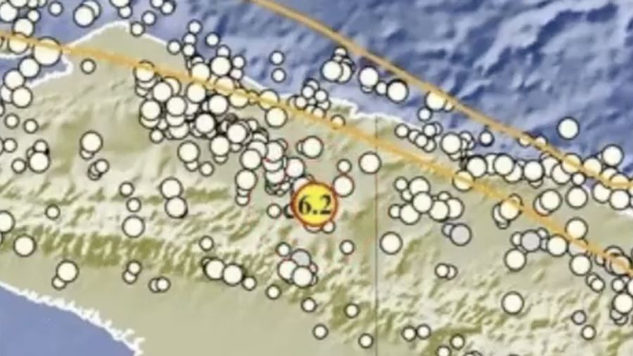 Gempa Papua (Dok: BMKG)