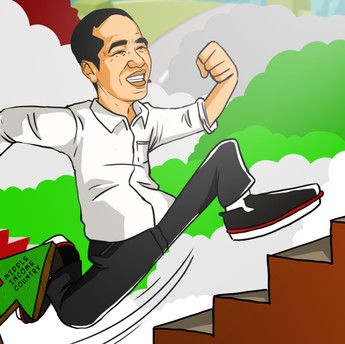 Wah! RI Kini Negara Kelas Menengah Atas, Jokowi Girang