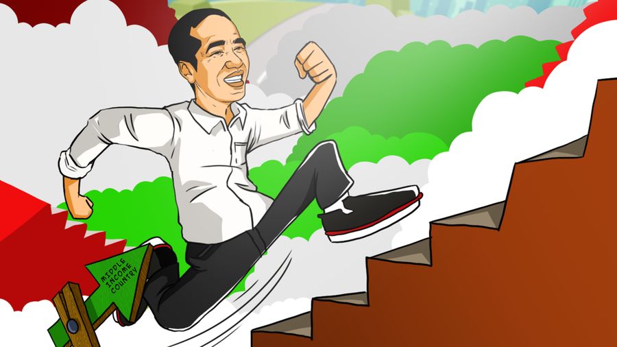 Jokowi Happy! RI Masuk ke Daftar Negara Kelas Menengah Atas
