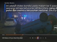 Video: Ngeri! Malam di Prancis Masih Mencekam