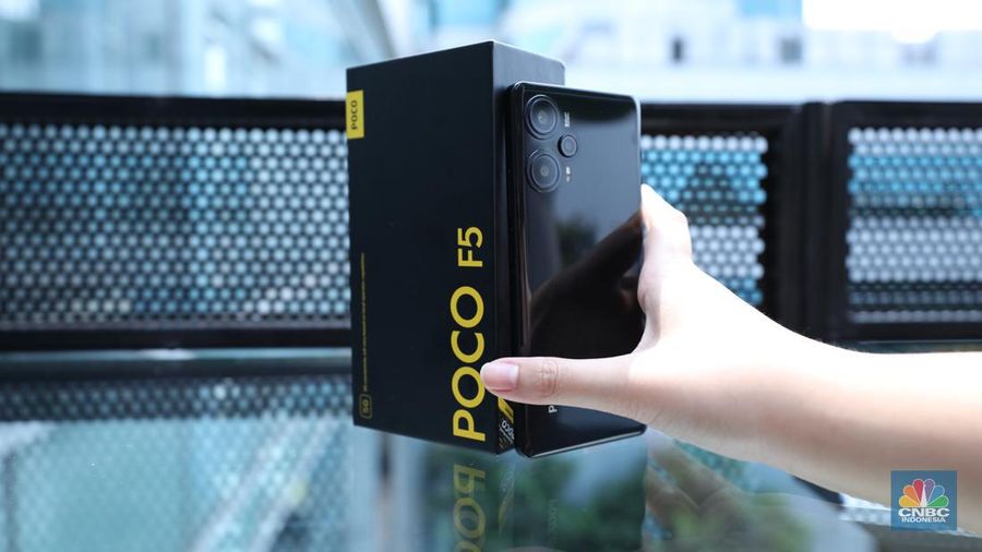 Oppo POCO F5 (CNBC Indonesia/Tri Susilo)