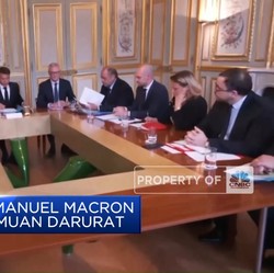 Video: Prancis Memanas, Emmanuel Macron Pimpin Rapat Darurat