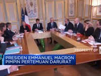 Video: Prancis Memanas, Emmanuel Macron Pimpin Rapat Darurat