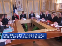 Video: Prancis Memanas, Emmanuel Macron Pimpin Rapat Darurat
