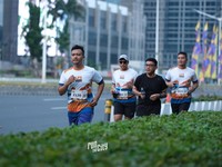 LPS Bangun Semangat Jakarta Lewat Monas Half Marathon