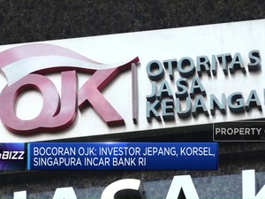 Bocoran OJK: Investor Jepang, Korsel Singapura, Incar Bank RI