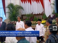 Jangan Utamakan Politik, Kabinet Diminta Jokowi Fokus Kerja!