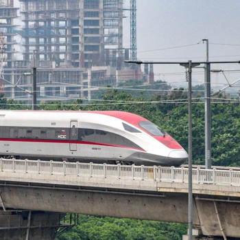 Penampakan Kereta Cepat JKT-BDG Habiskan Dana Rp 108 T