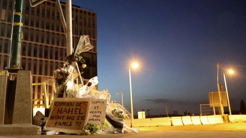 Kerusuhan di Prancis setelah penembakan anak 17 tahun. (REUTERS/NACHO DOCE)