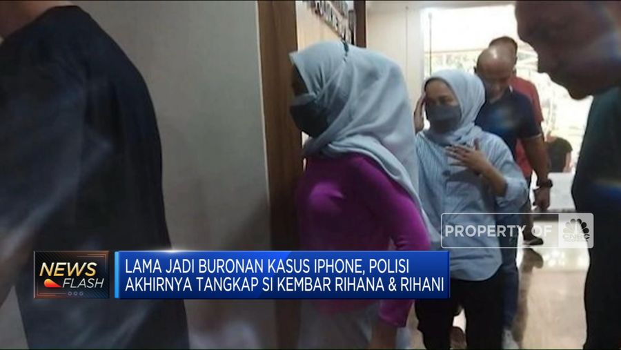 Lama Jadi Buronan Kasus Iphone, Si Kembar Rihana & Rihani Ditangkap