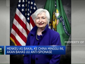 Menkeu AS Akan Ke China Minggu Ini, Membahas UU Anti-Spionase