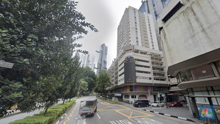 Orchard Towers di Singapura. (Tangkapan Layar Google Street)