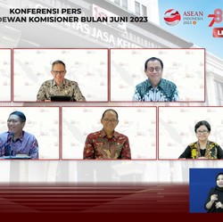 OJK Tuntaskan 104 Perkara Keuangan, Bank Paling Banyak