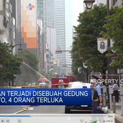 Terjadi Ledakan di Sebuah Gedung di Tokyo, 4 Orang Terluka
