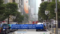 Terjadi Ledakan di Sebuah Gedung di Tokyo, 4 Orang Terluka