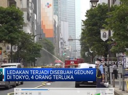 Terjadi Ledakan di Sebuah Gedung di Tokyo, 4 Orang Terluka