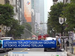 Terjadi Ledakan di Sebuah Gedung di Tokyo, 4 Orang Terluka