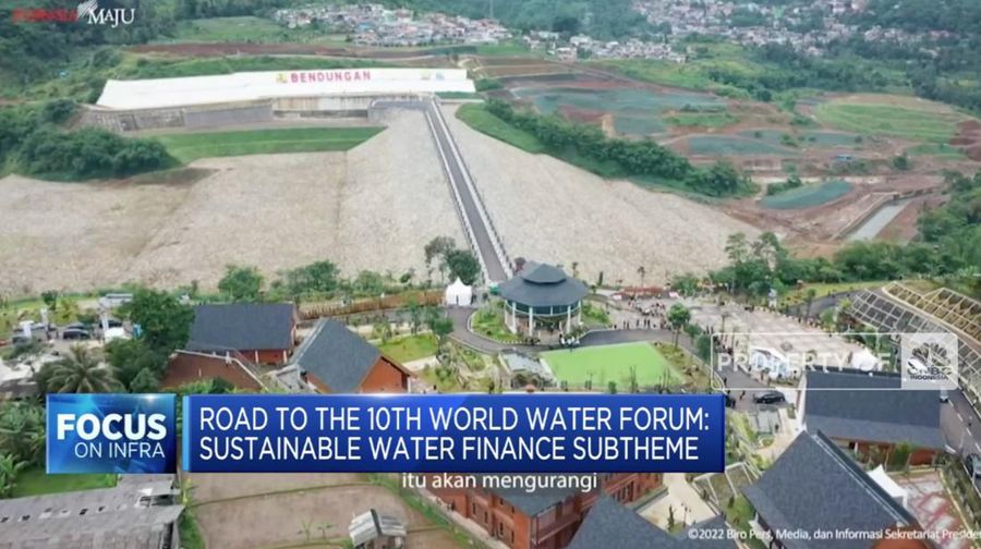 10 Tahun World Water Forum (Tangkapan layar CNBC Indonesia TV)