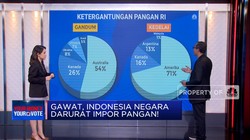 Gawat! Indonesia Darurat Impor Pangan