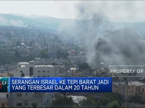 Serangan Israel di Jenin Jadi Yang Terbesar di Tepi Barat