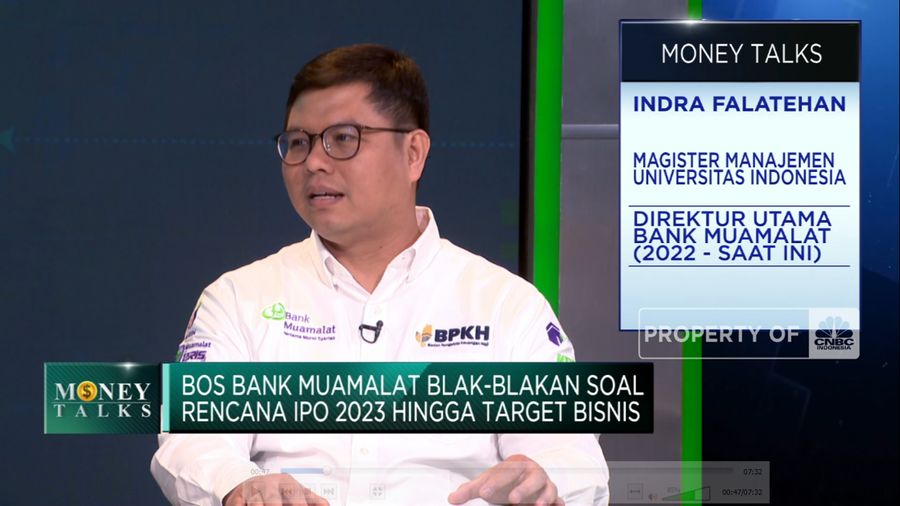 Bos Bank Muamalat Blak-blakan Soal Rencana IPO 2023 (CNBC Indonesia TV)