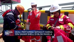 Deal! Pertamina Sepakati 35% Saham Shell di Blok Masela
