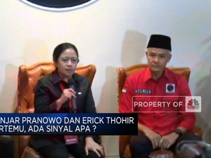 Ganjar Pranowo dan Erick Thohir Bertemu, Ada Sinyal Apa ?