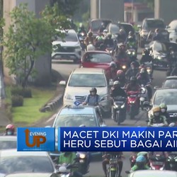 Macet DKI Makin Parah Heru Sebut Bagai Air Bah